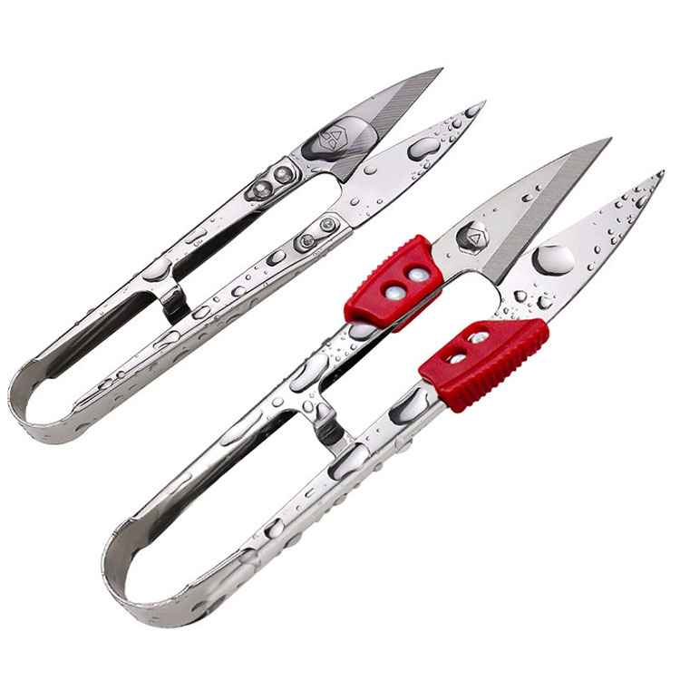 Size all stainless steel yarn cutting head, trimming cross stitch sewing embroidery small scissors
